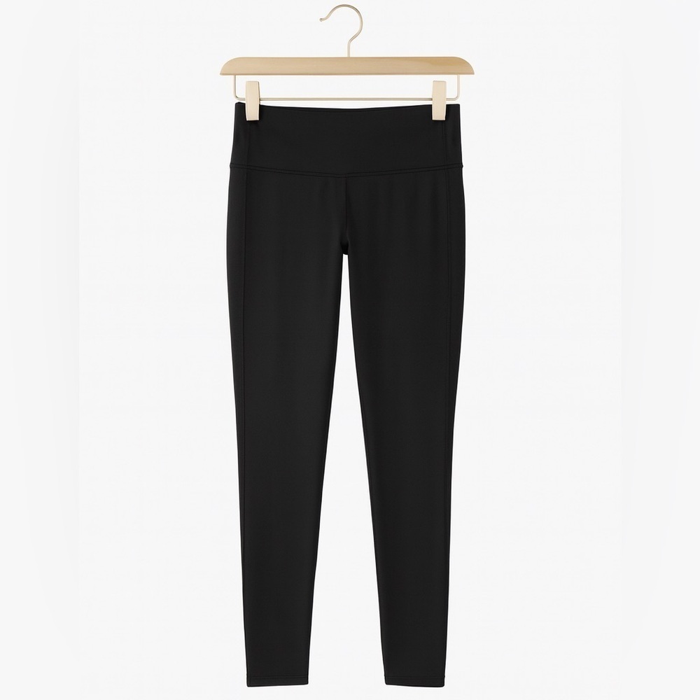 Lululemon Black Athletic Leggings Women’s Yoga Workout Pants No Size Tag - Picture 2 of 3